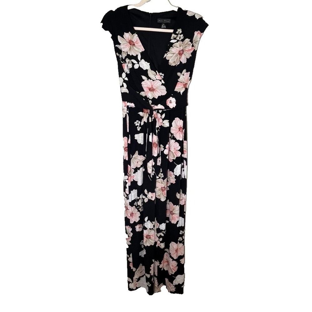 Colorful Floral Wide Leg Jumpsuit PS Resort Preppy Cottage Feminine Classic Chic